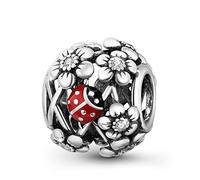GNOCE Spiritual Garden Charm Bead Sterling Silver Charm Fit Bracelet/Necklace for Women Girls Wife Daughter