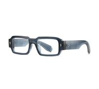 GNOLONG Chunky Square Blue Light Blocking Glasses for Women Men - Thick Rectangle Eyeglasses Anti Eyestrain Headache Computer Gaming Glasses