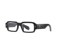 GNOLONG Chunky Square Blue Light Blocking Glasses for Women Men - Thick Rectangle Eyeglasses Anti Eyestrain Headache Computer Gaming Glasses