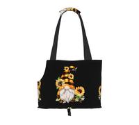 Gnome Bee Yellow Floral Patterned pet shoulder bag 26 * 34cm lightweight breathable travel pet bag weekend pet travel set