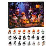 Gnome Calendar 2026 24 Days Spooky Toy Pendants