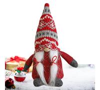 Gnome Christmas Decor | Handmade Figurines Ornaments Statue,Christmas Gnome Decoration,for Indoor Home Garden Window Table Holiday Office Halloween Thanksgiving