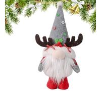 Gnome Christmas Decorations, Dwarf Interior Decoration, Small Cute Figurine Holiday Ornament | For Holiday Shelving Bedroom Table Office Study Room Window Entryway Coat
