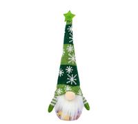 Gnome Christmas Decorations - Holiday Table Gnomes, Festive Figurines | Small Plush Ornaments for Christmas Home Decor, Candy and Chocolate Display, Living Room Shelf, Winter Celebration Setup
