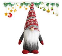 GNOME Christmas Gnomes | Table Ornaments for the Christmas House, Faceless Dwarf Pendant for Winter Table, Indoor and Exhibition Decorations for Home, Table Showcase