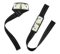 Gnome & Clover St. Patrick's Festival Lift Straps 26" Power Workouts Gym Workout Straps for Workout, Gym, Powerlifting,