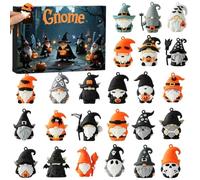 Gnome Countdown Calendar 24 Pieces Cute 3D Gnome Ration Set