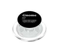 Gnome Definition Funny Garden Decor Birthday Gnome Christmas PopSockets PopGrip for MagSafe