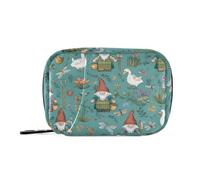 Gnome Duck Cute Daily Tablet Pill Organiser Weekly Pill Box 7 Day Travel Small for Medicine Vitamin Supplement