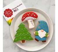 Gnome Enchanted Woodland 3-Pc. Set Made in USA by Ann Clark, Gnome, Mushroom, Tree