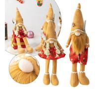 Gnome Figures as Whimsical Decorations Accents for Bringing Joy and Warmth into Your Home During Christmas Time (B)
