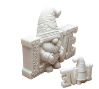 Gnome Figurine Decorative Romantic 3D Printed Love Sculpture
