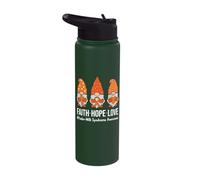 Gnome Gnomies Prader Willi Syndrome Awareness Stainless Steel Insulated Water Bottle