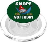 Gnome Hammock Nap Gnope Not Today Magical Whimsical Lazy PopSockets PopGrip for MagSafe