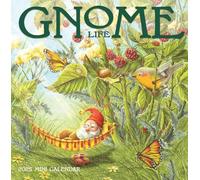 Gnome Life Mini Wall Calendar 2025