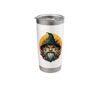 Gnome Lover Spooky Cartoon Gnome Stainless Steel Insulated Tumbler