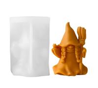 Gnome Mold - Dwarf Candle Soap Mold | Gnome Epoxy Resin Molding Molds, Craft Supplies, Home Making Moulds And Garden Statues