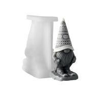 Gnome Molds Silicone Easy Release Reusable Cute Dwarf 3D DIY