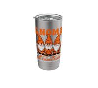 Gnome One Fights Alone Multiple Sclerosis Awareness Humor Stainless Steel Insulated Tumbler