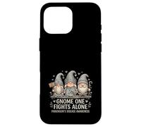 Gnome One Fights Alone Parkinson's Disease Awareness Case for iPhone 16 Pro Max