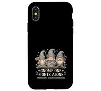 Gnome One Fights Alone Parkinson's Disease Awareness Case for iPhone X/XS