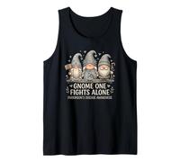 Gnome One Fights Alone Parkinson's Disease Awareness Tank Top