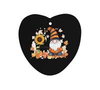 Gnome Orange Welcome 1 PCS Car Air Freshener Hanging Aromatherapy Tablets Automotive Ornament for Auto Room Bathroom Bedside Love form
