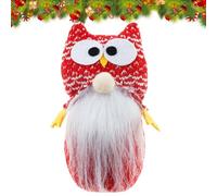 GNOME Ornament, Christmas Gnomes Decorations | s Christmas Faceless Plush Toy GNOME Plush Animal, Owl Christmas Ornaments, Long Legs Fabric Plush Toys for Christmas