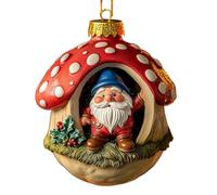 Gnome Ornament for Christmas Tree - 2D Cute Acrylic Pendants,Christmas Tree Decorations,for Winter Daily Indoor Thanksgiving Holiday Birthday Party Offices Room Apartment Vacation