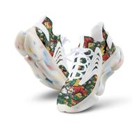 Gnome Peace Sign Weeds Men's Running Shoe 11men（EUR45）