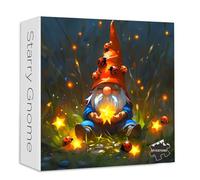 Gnome Puzzles for Adults 1000 Piece, PICKFORU Unique Insect Jigsaw Puzzle Firefly Ladybug, Challenging Nature Summer Starry Night Theme as Wall Decor