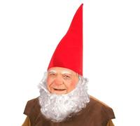 Gnome - Red Christmas Theme Hats Caps & Headwear for Fancy Dress Costumes Accessory