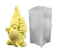Gnome Resin Mold Candle Mold Silicone Resin Casting for Christmas