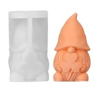 Gnome Resin Mold Gnome Shaped Christmas Decor Candle Mold