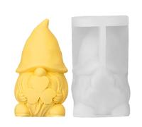Gnome Silicone Mold Candle Mold Silicone Resin Casting for Christmas