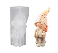 Gnome Silicone Mold Non-Stick Handmade 3D Faceless Doll