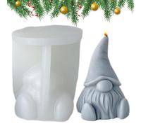 Gnome Silicone Mould, 3D Gnome Decorative Mould Silicone Gnome Mould, Simple Epoxy Demolding Craft Supplies for Family Holiday Home Art