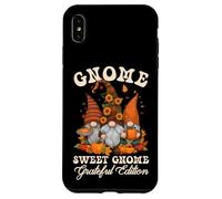 Gnome Sweet Gnome Fall Autumn Thanksgiving Pumpkins Pie Case for iPhone XS Max