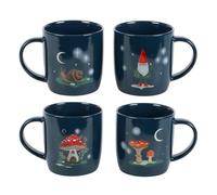 Gnome Sweet Gnome Mug Set Something Different Navy One Size