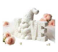 Gnome Table Decor 3D Printed Love Decorative Romantic Sculpture