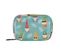 Gnome Watermelon Hat Daily Tablet Pill Organiser Weekly Pill Box 7 Day Travel Small for Medicine Vitamin Supplement