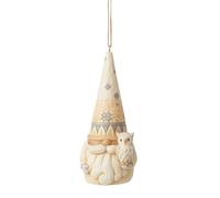 Gnome with Owl Hanging Ornament - Heartwood Creek by Jim Shore