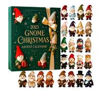 Gnomes 2025 Advent Calendars, 24 Day Countdown Christmas Calendar with Mini Ornaments Gnomes Christmas Decorations to Decorate Your Tree and Home, Traditional Holiday Gift