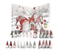 Gnomes Advent Calendars 2025,24pcs Christmas Gnomes Countdown Calendar 2025,Gifts for Kids Women - Gnome Advent Calendar 2025,Collectible Christmas Figures Gnome Decorations