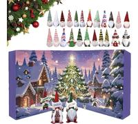 Gnomes Advent Calendars 2025, 24pcs Christmas Gnomes Countdown Calendar 2025, Surprise Countdown Calendar Gift (1Pcs*D)
