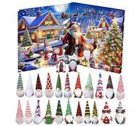 Gnomes Advent Calendars 2025 - Christmas Gnome Countdown Calendar, 24 Pieces Christmas Gonks Advent Calendars, Christma Gnomes Countdown Calendar 2025, Collectible Figures Gnome Decorations
