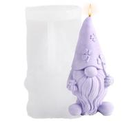 Gnomes Candle Silicone Molds - 3D St Patrick Swedish Tomte Scandinavian Nisse Candle Mould,Silicone Mold for Home Party Supplies DIY Crafting, Candles Making Crafts