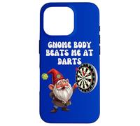 Gnomes Gonk Funny Dartboard Gnome Body Beats Me at Darts Case for iPhone 16 Pro