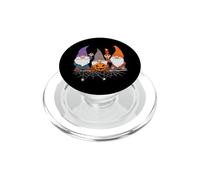 Gnomes Halloween Men Women Couples PopSockets PopGrip for MagSafe
