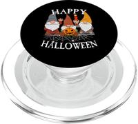 Gnomes Happy Halloween Men Women Couples PopSockets PopGrip for MagSafe